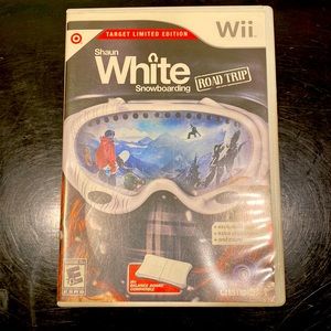 Shaun white snowboarding for the Wii